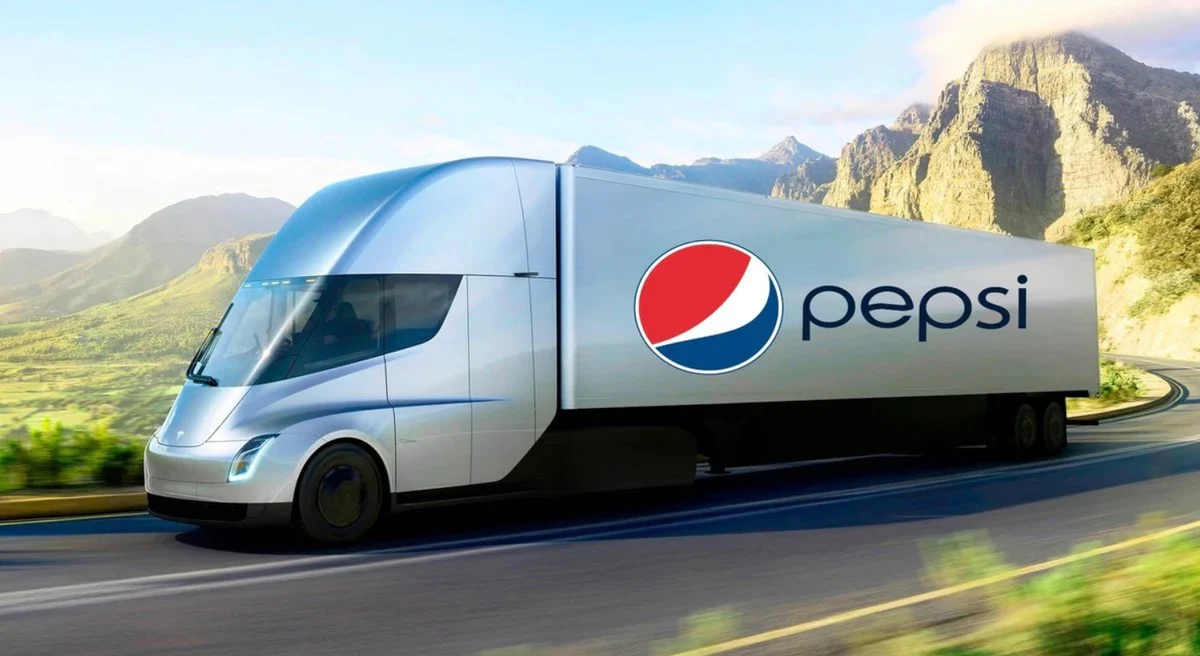 pepsi buys first tesla truck in india