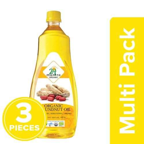 1216113 3 24 mantra organic pressed groundnutpeanut oil