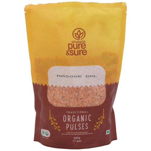 40014273 3 phalada pure sure organic masoor daal