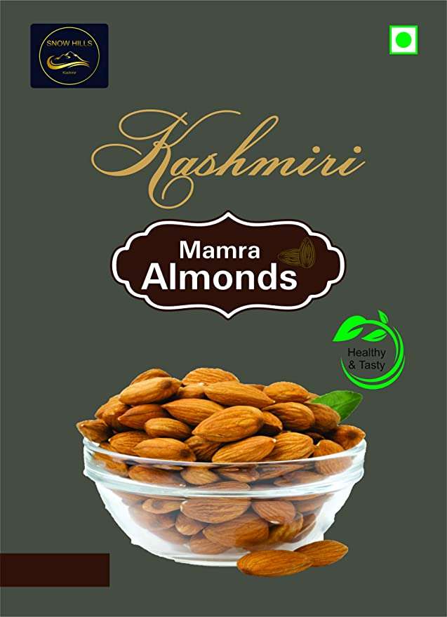 Kashmiri kagzi badam Grade B in Shell Mamra Badam 1kg