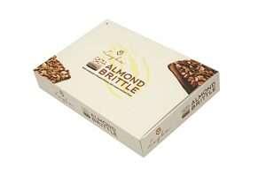 Loyka Roasted Almond Brittle Jumbo Box 24pcs Almond Brittle 400 GMS