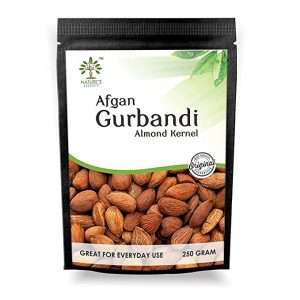 Natures Essence by KBX Premium Afghan gurbandi choti Giri Almonds badam 250Gram