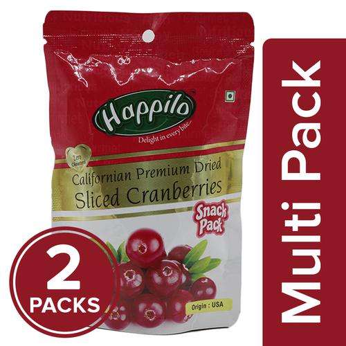 1205690 3 happilo premium cranberries californian sliced dried sweet