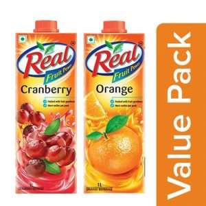 1206987 1 real juice fruit power cranberry 1 l fruit power orangesantra 1 l