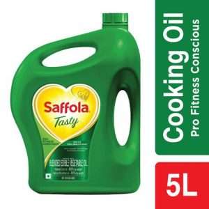 126153 8 saffola tasty refined cooking oil blended rice bran corn oil pro fitness conscious