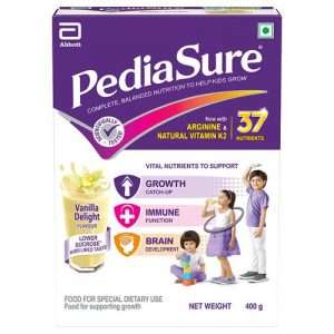 20005381 8 pediasure nutritional powder complete balanced vanilla delight