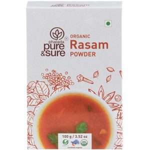 40000170 5 phalada pure sure organic rasam powder