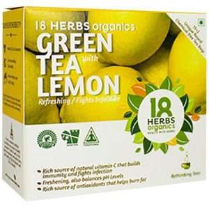 40023593 5 18 herbs organics green tea with lemon antioxidant rich aids weight loss