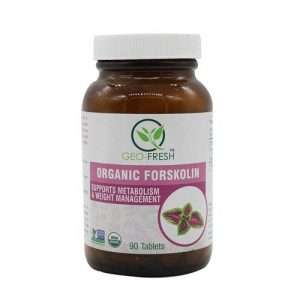 40128867 5 geo fresh tablet organic forskolin coleus 450 mg usda certified