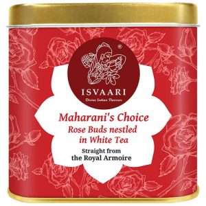 40206683 1 isvaari maharanis choice rose buds nestled white delight herbal tea