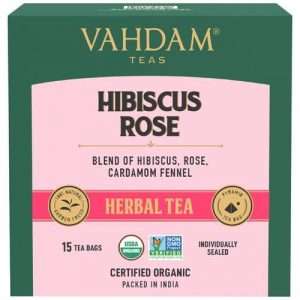 40207941 1 vahdam organic hibiscus rose herbal tea nourishing hydrating calming fragrant rose