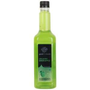 40243059 1 goodmoore green apple syrup low calories tart sweet great for cocktails lemonades