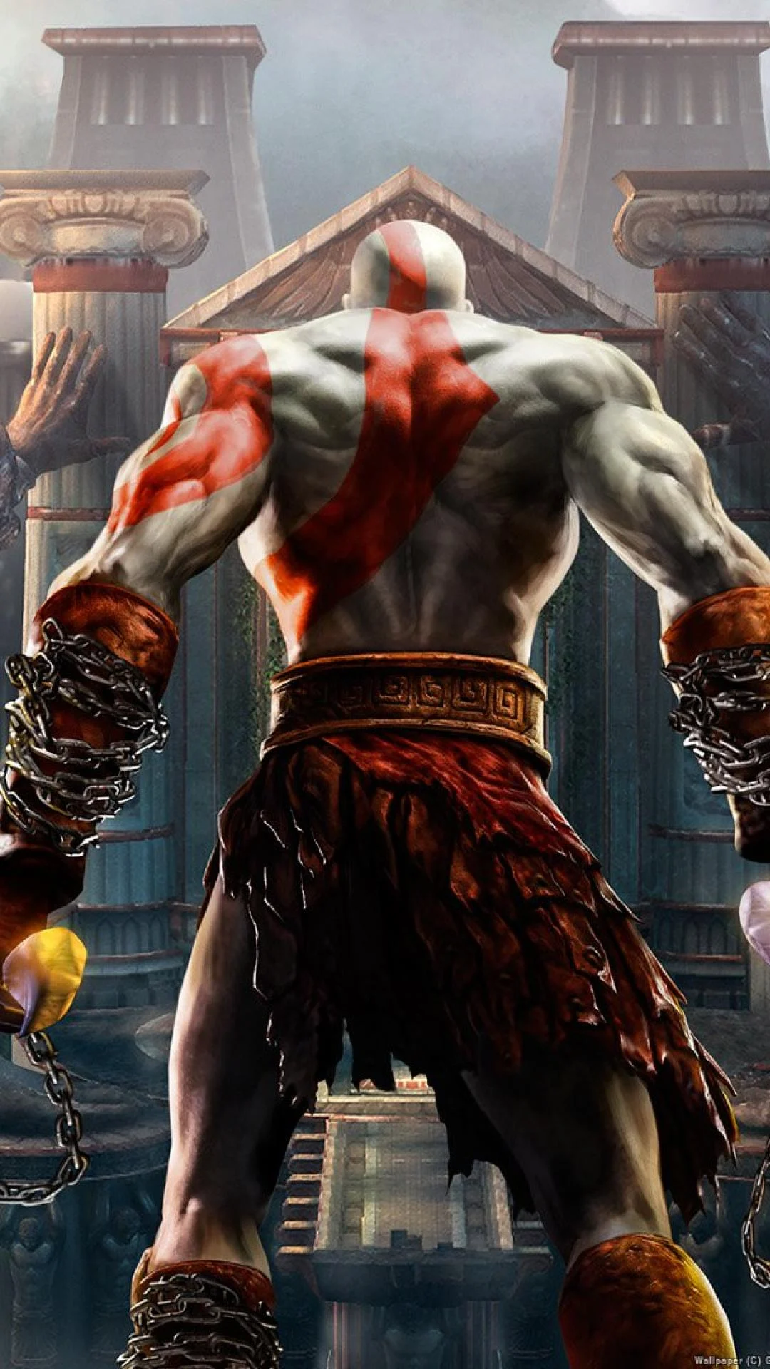 iphone 14 god of war wallpaper 15