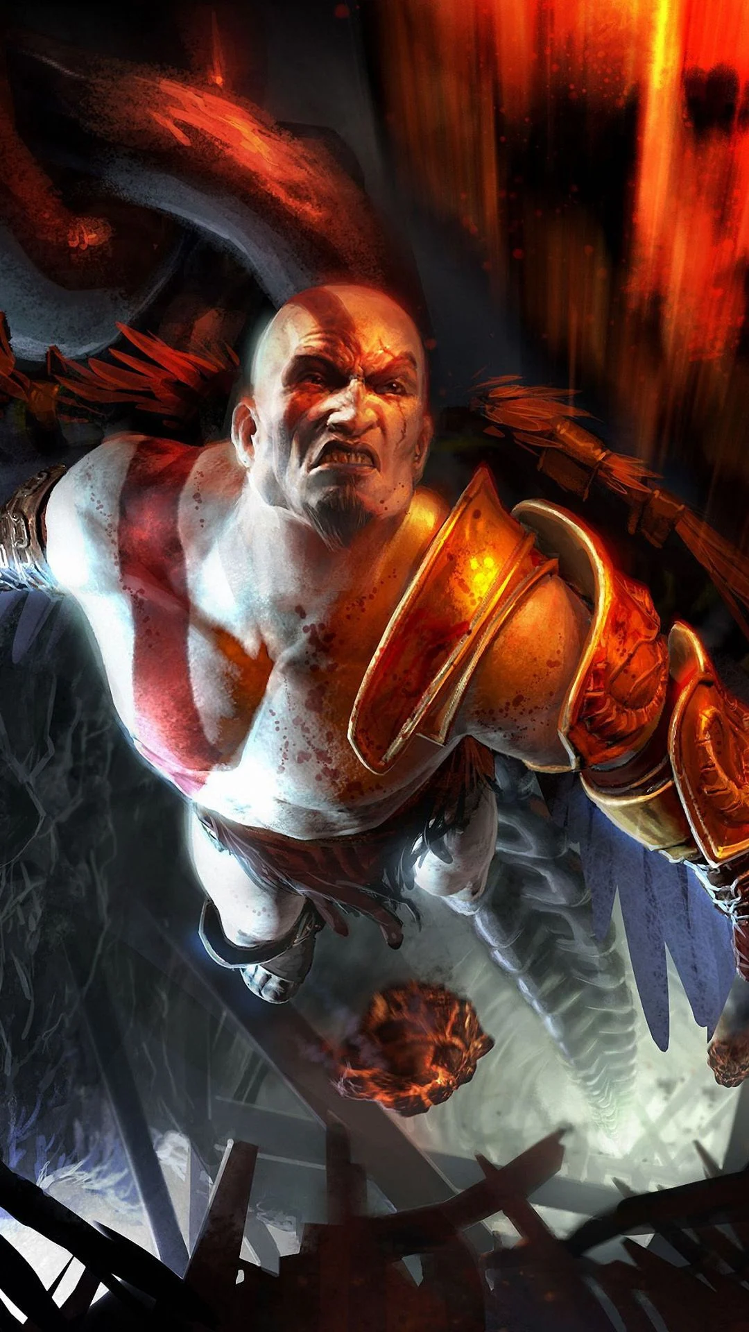 iphone 14 god of war wallpaper 16