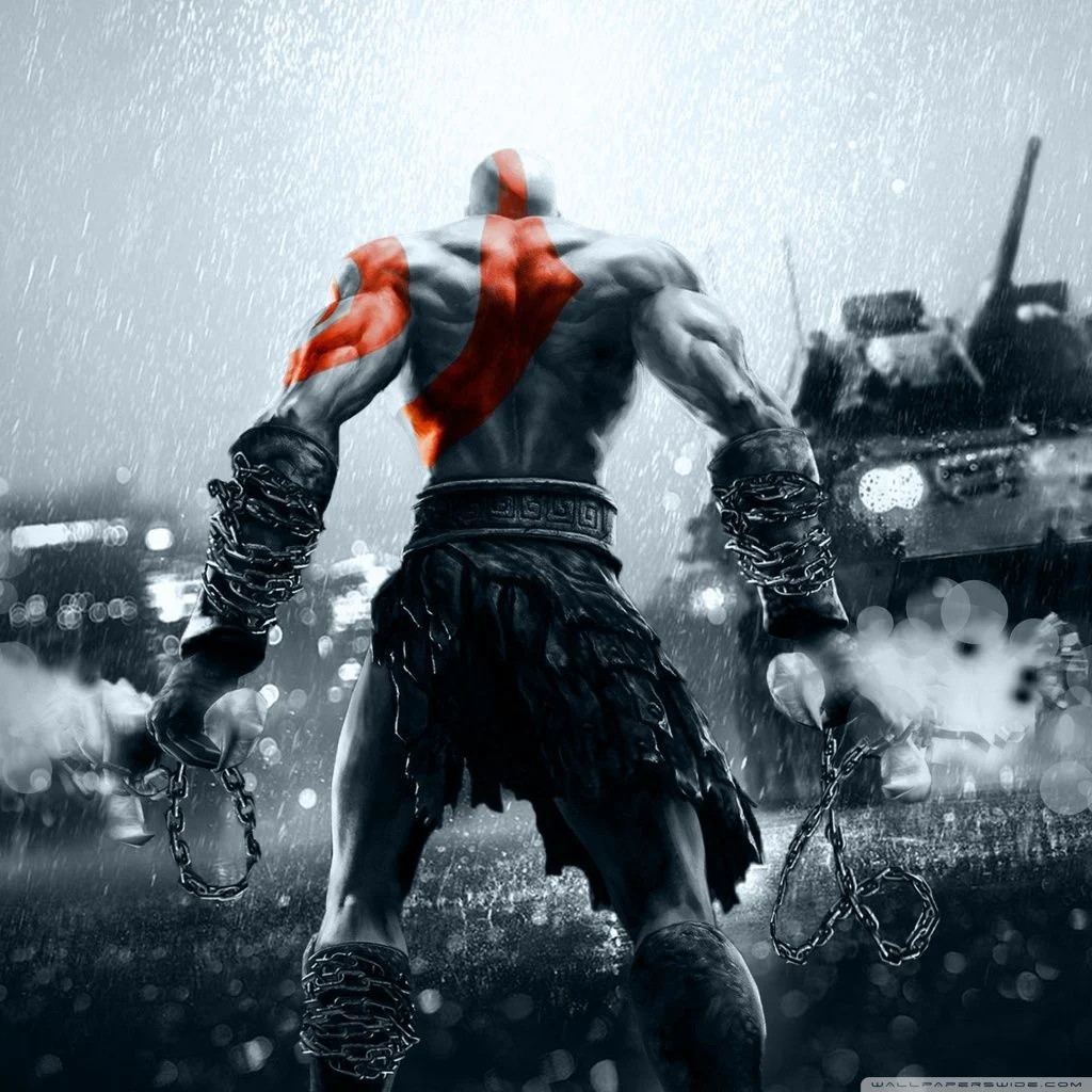 iphone 14 god of war wallpaper 2