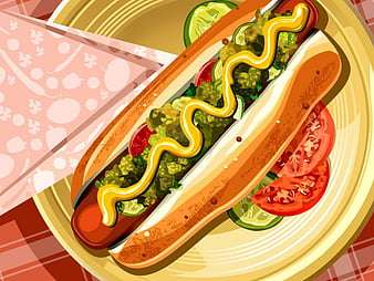 iphone 14 hot dog wallpaper 15