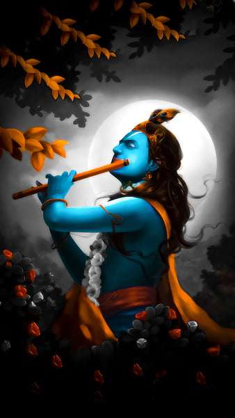 krishna wallpaper for iphone 14 h