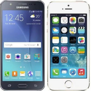 Samsung J7 vs iPhone 5S